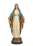 BC Catholic Our Lady of Grace Statue, Virgin Mary Figure for Altar, Religious Gift to Mom, Catholic Home Decor, 13.5 inch H, Hand Painted by Buildclassic (Elegant)