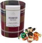 Gardiners of Scotland Handmade Fudge 200g Tin, Tartan Assorted Toffees