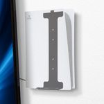 HIDEit Mounts Wall Mount for PS5 - British Registered Design - Wall Bracket for Playstation 5 - Steel Mount for PS5 (Disc and Digital) - The Original Wall Mount Kit for PS5