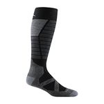 Darn Tough Men's Function X Over-the-Calf Midweight Snow Sock (Style 8044) - Black, Large