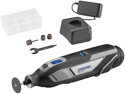 Dremel 8240 Cordless Rotary Tool 12V, Multitool Kit with 5 Accessories, Variable Speed 5,000-35,000 RPM (2024 New Model)