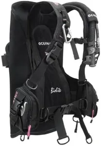 Oceanic BIOLITE Ladies Travel BC/BCD Ultra Lightweight Weight Integrated Buoyancy Compensator (Medium)