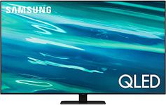 SAMSUNG 65-Inch Class QLED Q80A Series - 4K UHD Direct Full Array Quantum HDR 12x Smart TV with Alexa Built-in and 6 Speaker Object Tracking Sound - 60W, 2.2.2CH (QN65Q80AAFXZA, 2021 Model)