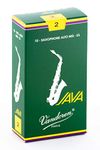 Vandoren SR262 Alto Sax JAVA Reeds Strength 2; Box of 10