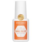 Modelones Nail Glue BELLE GAGA™ for Press On Nails Tips Glue Super Strong Brush On Nails Glue Long Lasting Adhesive Nail Glue for Fake Nails Tips NO Cure 7ml (Pack of - 1)