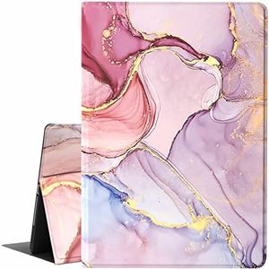 iPad Mini 5 Case, iPad Mini 4 Case, Suprin PU Leather Shockproof Shell Stand Smart Cover with Auto Wake/Sleep for iPad Mini 5th Gen 2019/iPad Mini 4 2015 7.9 inch Tablet - Pink Marble