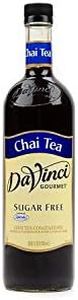 DaVinci Gourmet Davinci Chai Tea Sugar Free Concentrate w/ Splenda 750 mL