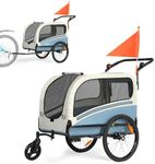 Sepnine Dog Bike Trailer, Supports 