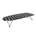 Peng Essentials Budapest Tabletop Ironing Board - Black, 73x34 cm Ironing Surface, Heat-Resistant, Scorch-Resistant, Portable & Space-Saving - Iron Table for Ironing Clothes