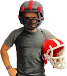 FOAM PARTY HATS: Football Helmet Hat - Football Party Hat - Football Gifts Hat - Sports Fan Gift - Big Game Hat