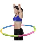 Tasco Sports Classic Hula Hoop Consists of 8 Inter-Lockable Pieces (Multicolour)