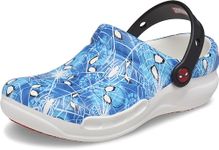 Crocs Unisex Bistro Graphic Clog Clog, Spider Man White, 9 UK Men/ 10 UK Women