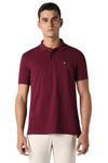 Van Heusen Men's Regular Fit Polo T-Shirt (VSKP517S011406_Light Purple L)