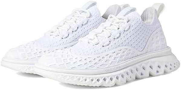 Cole Haan 5. Tenis de trabajo Zerogrand Stitchlite, Blanco/Blanco, 41.5 EU