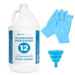 Hydrogen Peroxide 12 Percent 1 Gallon - Multi-Surface Cleaner for Counters, Bathtubs, Floors, Carpets, Cold Plunge and More.