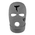 Ski Mask Winter Knitted Balaclava Unisex Full Cover Hood Mask Windproof Warm Headgear Full Face Mask Thermal Headwear Mulfifunctional Scarf for Cold Weather Outdoor Sports Cycling Skiing Snowboarding