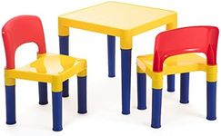 Lenoxx Kids 3 Piece colourful Table & Chair Set