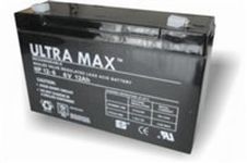 ULTRAMAX NP12-6, 6v 12Ah 20HR (as 10Ah) Rechargeable Toy Car Battery