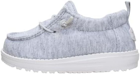 LilDude Slip On Stretch Jersey - Light Grey