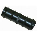 W4 28.5mm Straight Hose Connector (One Size) (Black)