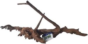 CANTON AQUATICS Pacific Wood for Aquascaping - Premium Natural Driftwood for Aquarium Decoration Fish Tanks - Perfect Centerpiece Scenery for Freshwater & Saltwater Tanks - Medium