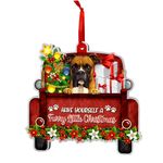 Boxer Ornament Christmas Tree