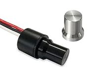 Mini LED Dimmer Knob with Rotary Control Switch - pwm dimming for 12-24V LEDs, Fully Waterproof, dim up to 4.8A at 12V or 2.4A at 24V: car Automotive, Marine, Low Voltage Under Cabinet Lights