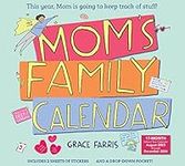 Mom's Family Wall Calendar 2024: Th
