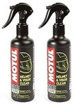 RS Motul MC Care M1 Helmet & Visor Clean Motorcycle Scooter, 250ml X2