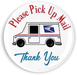 Cute US Mail Truck Outgoing Mail Ma