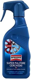 AREXONS | Super Pulitore Cerchioni, Elimina Residui delle Pastiglie dei Freni e lo Sporco dei Cerchioni, Pronto all'Uso, Ph Neutro, 500 ml