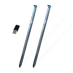 2 Pieces Light Blue Touch Stylus Pen Replacement for LG Stylo 6 Stylus 6 Q730AM Q730VS Q730MS Q730PS Q730CS Q730MA LCD Touch Pen Stylus Pen + Type-c Adapter