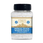 Pride of India- Himalayan White Salt Coarse Grind 1 lbs (453.59 gm)- Rarest & Enriched W/84+ Natural Minerals- Low Sodium- Mineral Rich Nutrition and Enhanced Taste- Healthier Table Salt Substitute