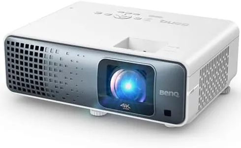 BenQ TK710STi 4K HDR Laser 3200 Lumens Movie and Gaming Short Throw Projector with 4ms Response Time | 240Hz Refresh Rate | HDR10 & HLG | Android TV with Netflix Chromecast & AirPlay | 3D Keystone