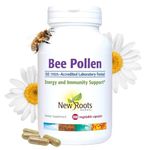 New Roots Herbal - Bee Pollen 500 mg, 100 Capsules - Provides Antioxidants - Sustainably Sourced