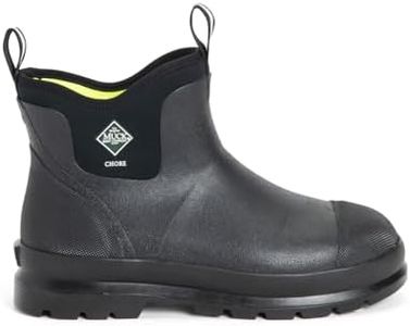 Muck Boots Men's Chore Classic Chelsea Boot, Black, 9 US