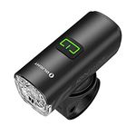 OLIGHT RN 400 Rechargeable Bike Headlights 400 Lumens for Road Urban Cyclists, USB Type C Charging, 1x 900mAh Battery Included, IPX7 Waterproof