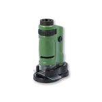 Carson Microbrite LED Lighted 20-40x Childrens Microscope with 2 Slides and Base Stand, Green