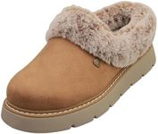 Skechers Women's Keepsakes LITE Cozy Blend Slipper, Chestnut, 5 UK
