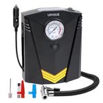 UN1QUE Digital Tyre Inflator for car, 150PSI Electric Car Air Pump, 12V DC Portable Air Compressor, Fast Inflation Speed air inflator for car