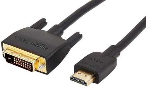 AmazonBasics HDMI Input to DVI Output Adapter Cable - 1.8 meters (Latest Standard)