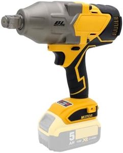 FSYAO 1100 ft-lbs(1500Nm) maximum torque, 20V 3/4 inch cordless impact wrench-brushless, 4-speed adjustment, automatic start and stop.(Host only/Without battery).
