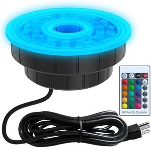 AquaMiracle LED Light for Pond Filter Fountain Kit with 10ft Power Cord, Including 1 x LED Light, for Models MF1500/2000/3000 & HJF1500/2000/3000PF