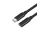 USB-C Extension Cable 3.3FT,PD 100W/5A Fast Charging USB 3.1 Gen2 10Gbps Male to Female Extended Cord Compatible with Magsafe,iPhone 15,MacBook Pro/Air,iPad Pro,Switch,USB C Hub,Dell XPS Surface Book