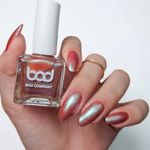 BAD COMPANY Nail Polish 8ml, Glitter Nail Polish, Long Lasting,Vegan, Quick Dry & Cruelty-Free Nail Paint - Gratitude 45