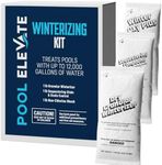 POOL ELEVATE Winter Closing Kit - Winterizing for Above Ground & In-Ground Pools up to 12,000 Gallons: Protect Your at The end of Season with Our 3-in-one Maintenance