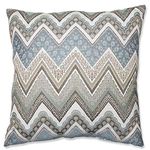 Pillow Perfect Cottage Floor Pillow, 24.5-Inch, Mineral