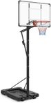 GYMAX Basketball Hoop, 5.6-10 Ft Ad