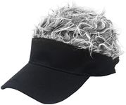 Malaxlx Unisex Black Sun Visors Hat