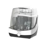 Baby Brezza SuperFast Steriliser Dryer – 10 Minute Fastest Baby Bottle Sterilisers – One-Step Steam & Dry for Bottles, Pump Parts, Dummies & Accessories – Large Universal Capacity